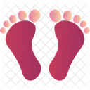 Digital footprint  Symbol