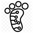 Digital Footprint  Icon
