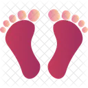 Digital footprint  Icon