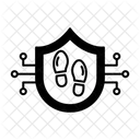 Digital Footprint Protection Digital Footprint Footprint Protection Icon