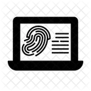 Digital Forensics Electronic Data Data Analysis Icon