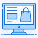 Ecommerce Digital Goods Online Shopping Icon