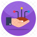 Digital Hand  Icon