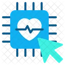 Digital health transformation  Icon