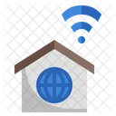 Digital House Smart Home Internet Of Things Icon
