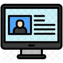 Digital Identity Secure Authentication Icon