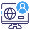 Digital Identity Cyber Identity Avatar Icon