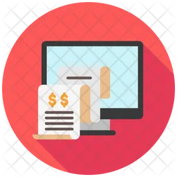 Digital invoice  Icon