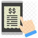 Digital invoice  Icon