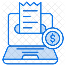 Digital invoice  Icon