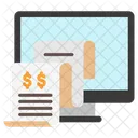 Digital invoice  Icon