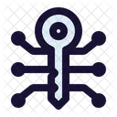 Digital Key Key Security Icon