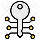 Digital Key Encryption Key Access Key Icon