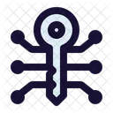 Digital Key Key Security Icon