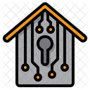 House Technology Digital Key Icon