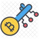 Bitcoin Cryptocurrency Digital Icon