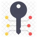 Digital Key Encryption Key Access Key Icon
