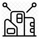 Digital Land Virtual Online Icon
