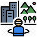 Digital land  Icon