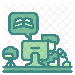 Digital Learner  Icon