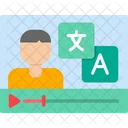 Computer Digital Learning Icon