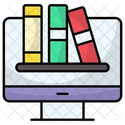 Digital library  Icon