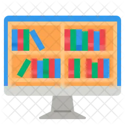 Digital library  Icon