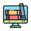 Digital Library Icon
