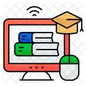 Digital library  Icon