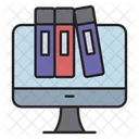 Digital library  Icon