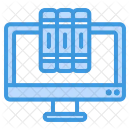 Digital library  Icon