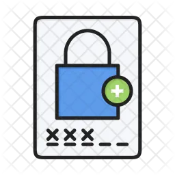 Digital lock  Icon