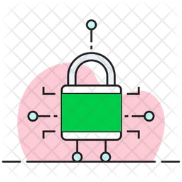 Digital Lock  Icon