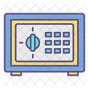 Digital Lock Security Icon
