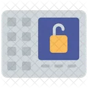 Tablet Locksmith Security Icon