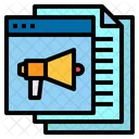 Marketing Website File Icon