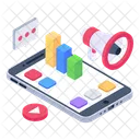 Mobile Marketing Digital Marketing Mobile Advertisement Icon