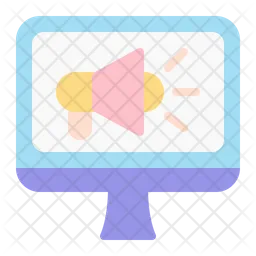 Digital marketing  Icon