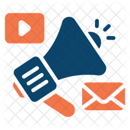 Digital Marketing Icon - Download in Dualtone Style