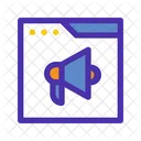 Website Seo Marketing Icon