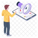 Digital Marketing  Icon
