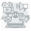 Digital Marketing  Icon
