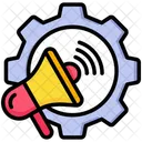 Digital Marketing Technology Gear 아이콘