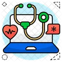 Digital Medication Digital Healthcare Online Medication Icon