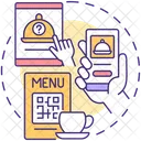 Digital menus  Icon