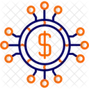 Digital Money Bitcoin Digital Icon