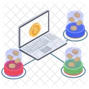 Digital Money Bitcoin Technology Bitcoin Business Icon