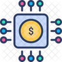 Cryptocurrency Digital Money Icon