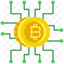 Digital Money Cryptocurrency Bitcoin Icon