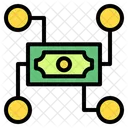 Money Coin Connection Icon